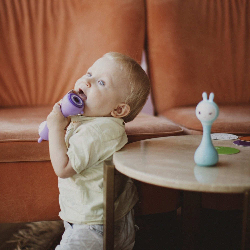 Музыкальная игрушка Умный зайка alilo R1. Цвет: фиолетовый. Арт. 60906