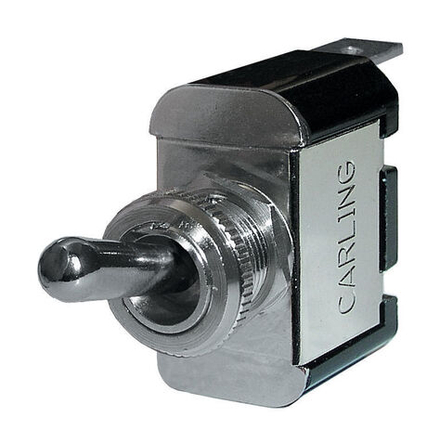 Тумблер трехпозиционный (ON)-OFF-(ON) 12В/15А 3P