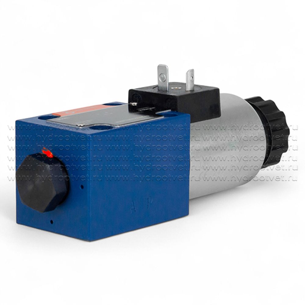 M-3SED6CK1X/350CG24N9K4 - Гидрораспределитель седельного типа Ду 6 с электроуправлением (на 350 бар), схема CK, уплотнение NBR