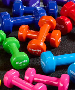Гантель в виниловой оболочке Starfit