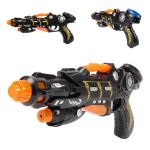 Пистолет на батарейках 32см, пакет 2036