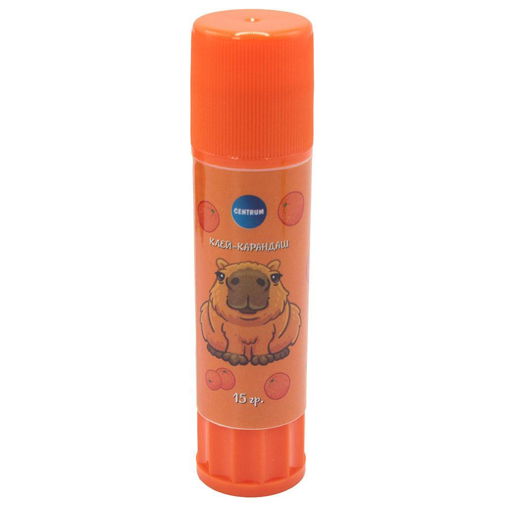 Клей-карандаш ПВА 15 г "Capibara" (Центрум)