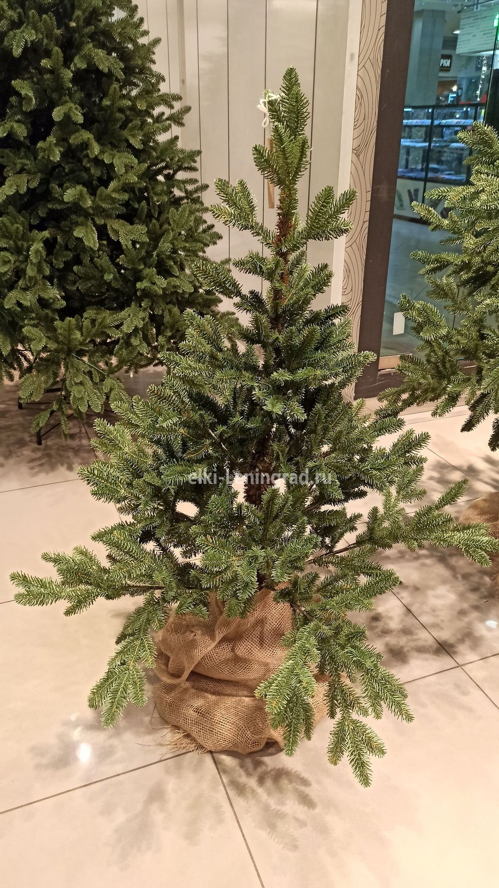 Искусственная ель на ножке «Датская» (хвоя Литая) 120 см / 1.2 м