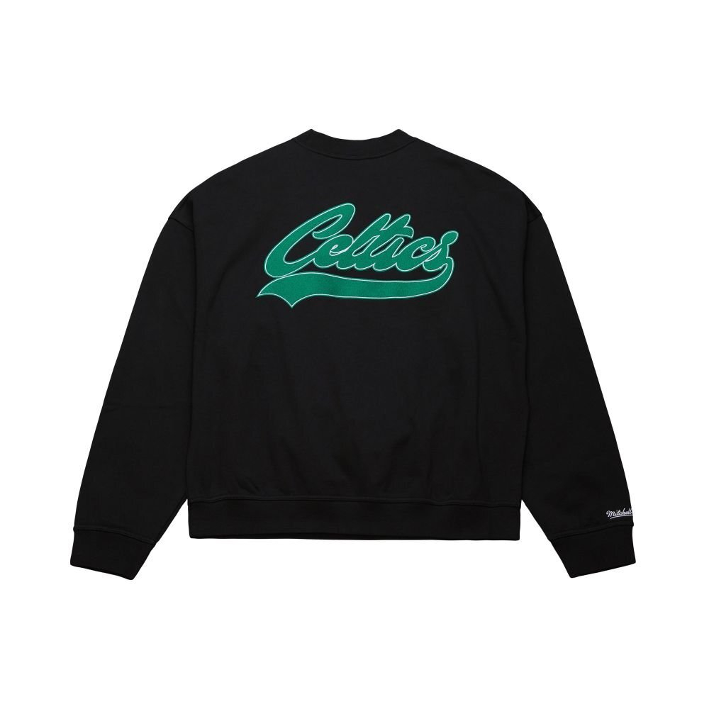 Баскетбольная толстовка MITCHELL & NESS NBA OVERSWEEP CREWNECK SWEATER CELTICS