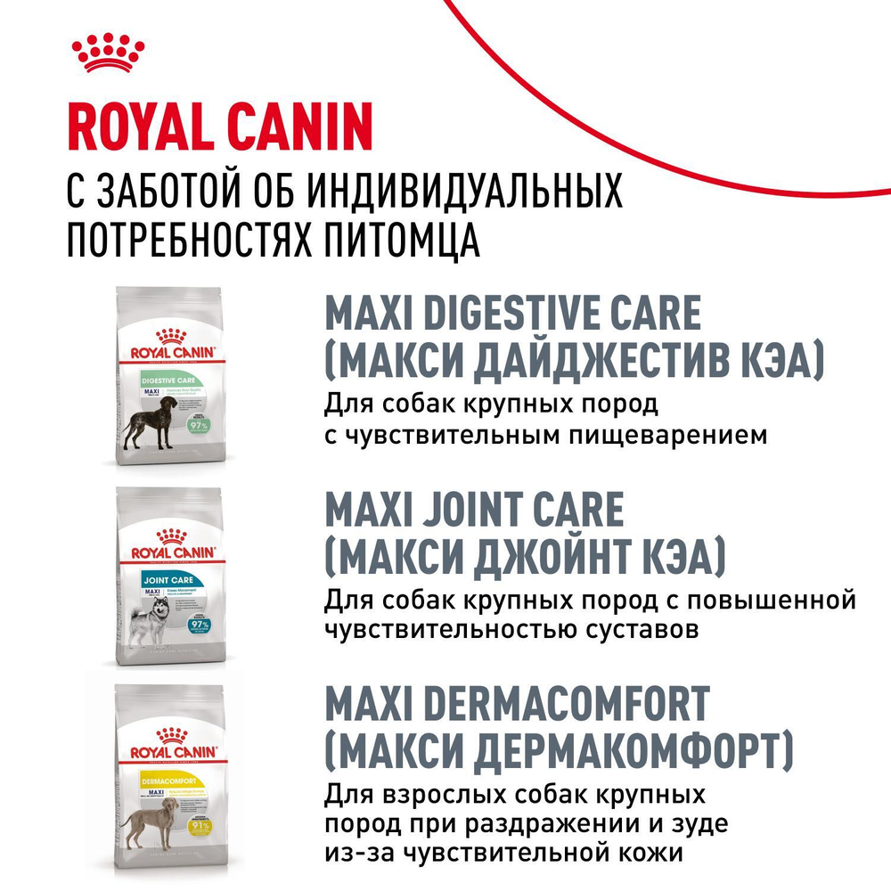 Royal Canin Golden Retriever Корм сухой для взрослых собак породы Голден Ретривер от 15 месяцев 12 кг