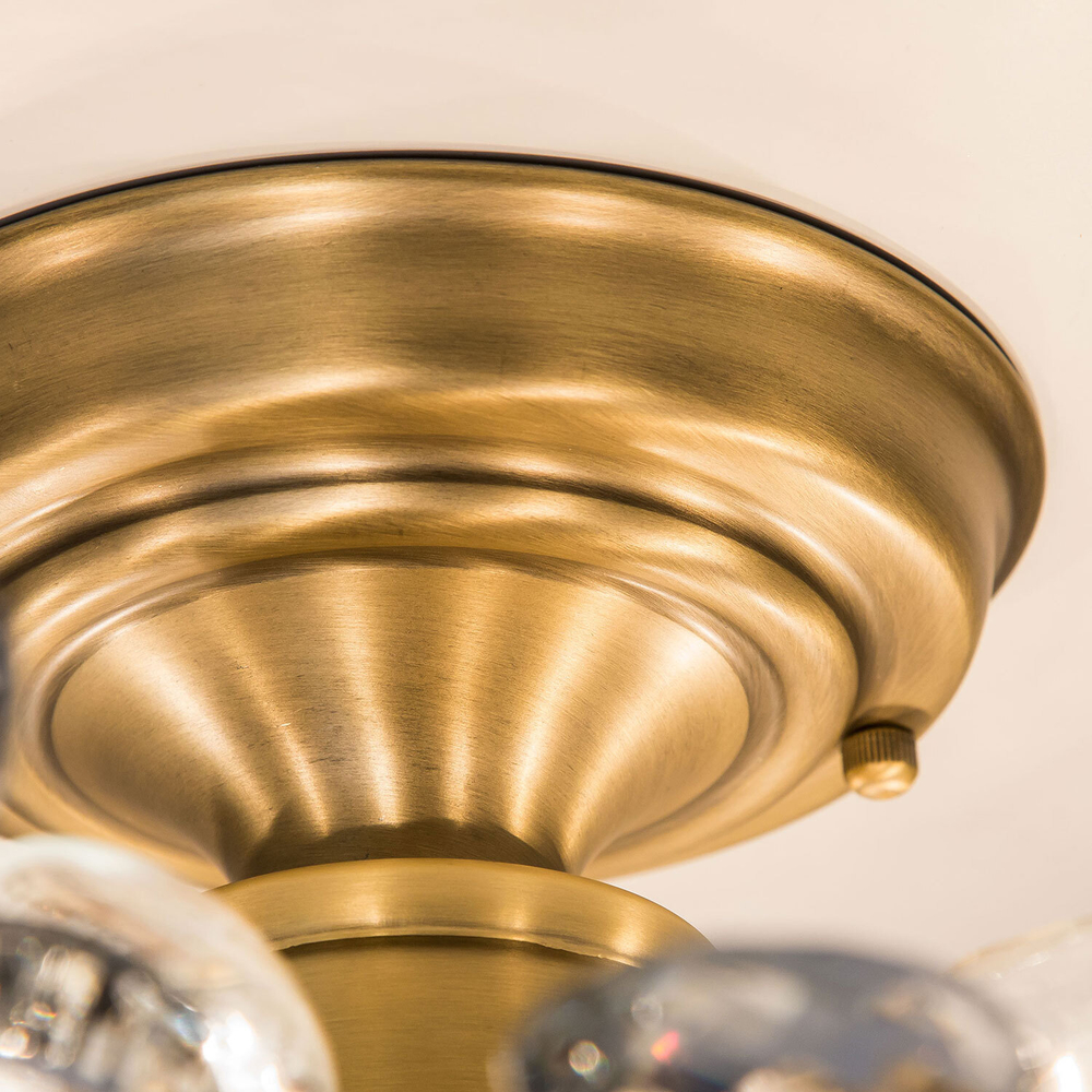 Citilux Серенада CL315183 Люстра хрустальная Бронза