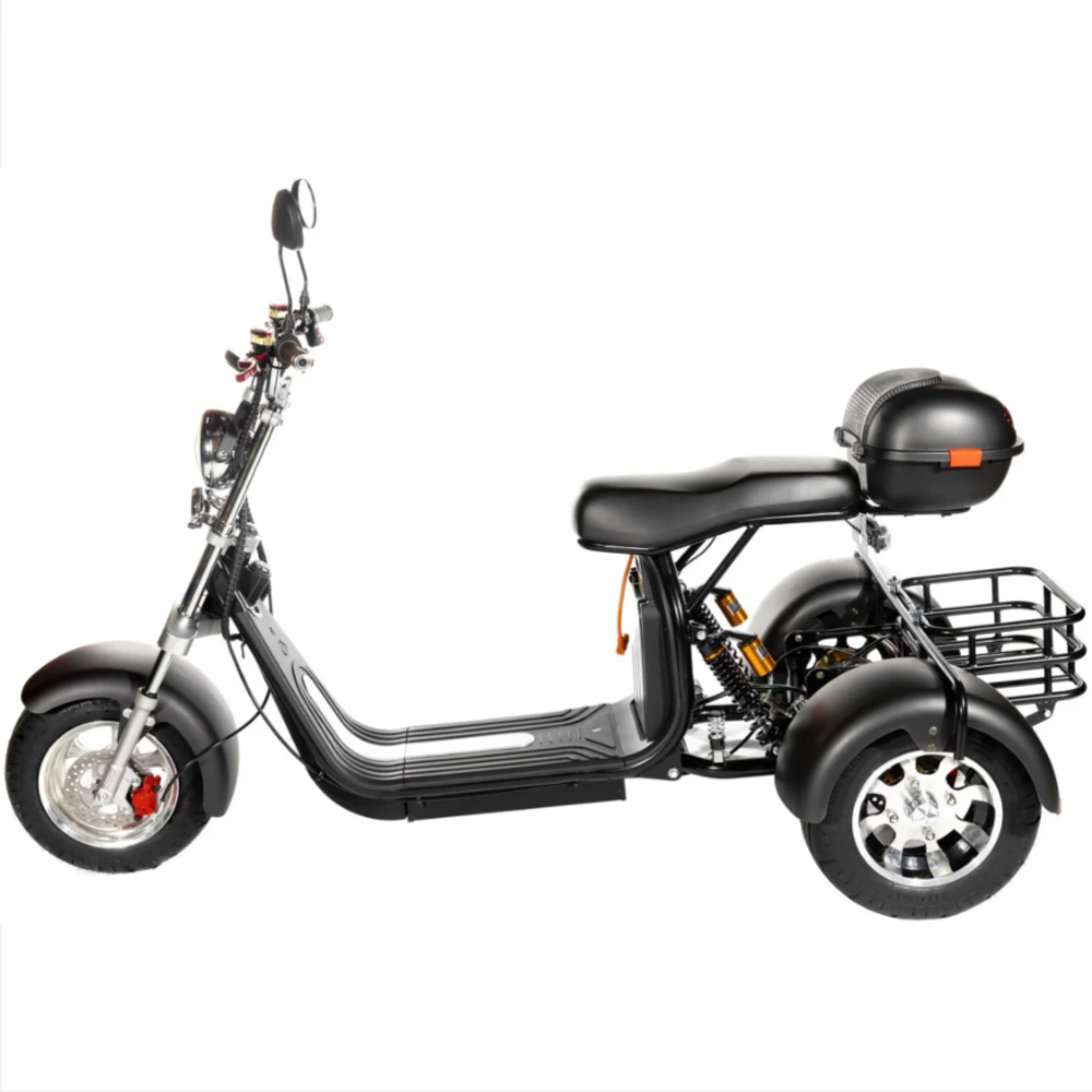 Электроскутер трехколесный CITYCOCO GT X11 TRIKE Синий