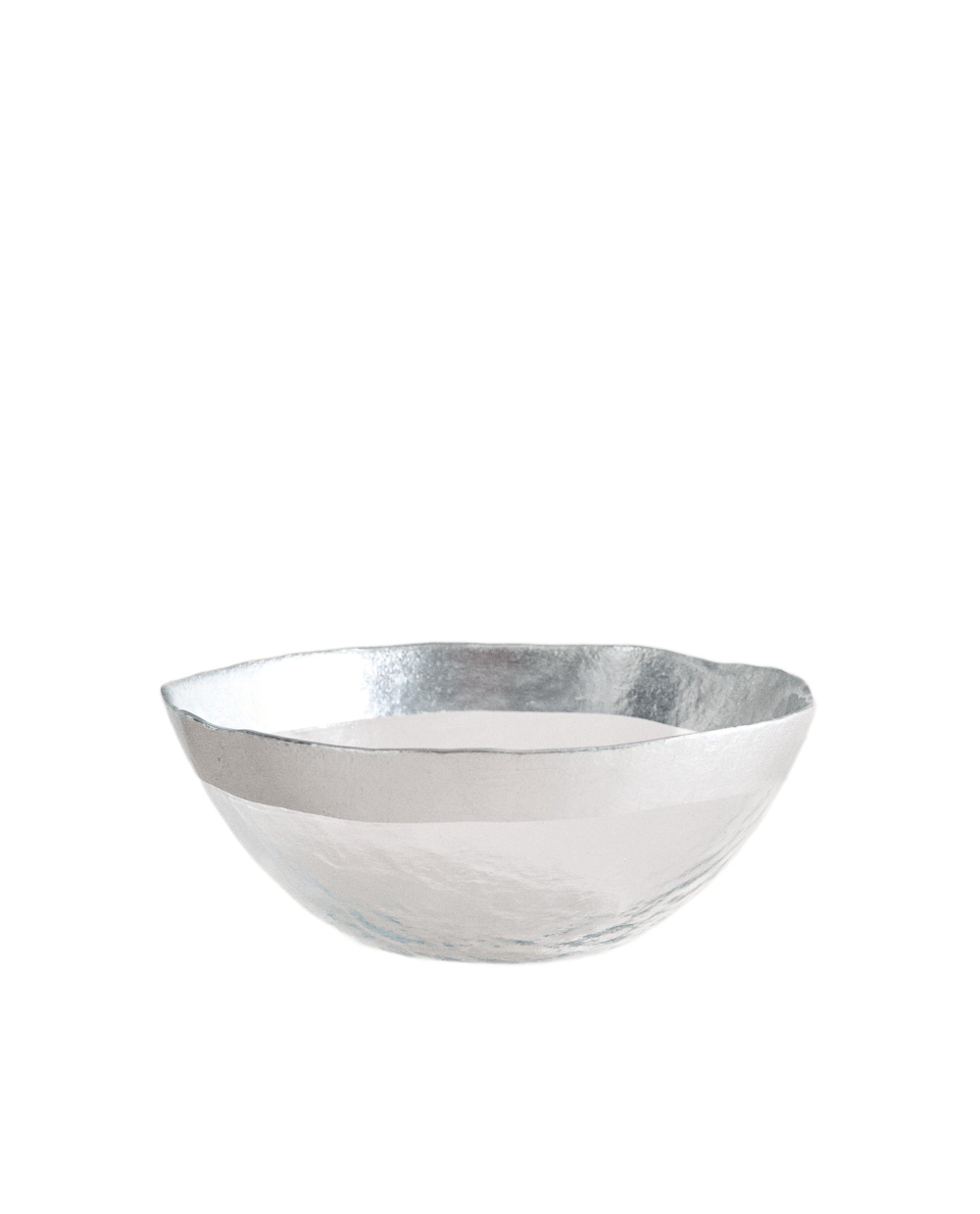 Zara Home миска из стекла, цвет серебристый, 14 см