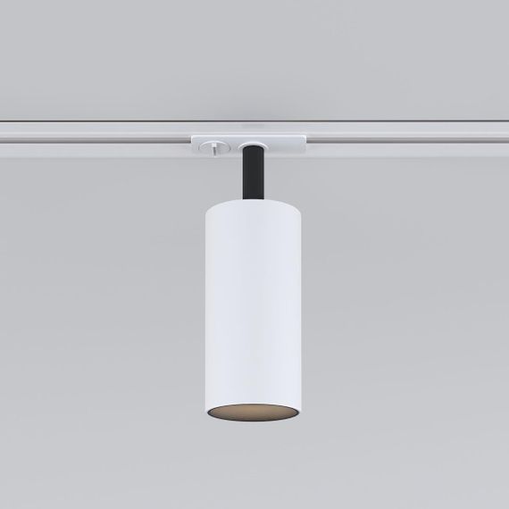 Трековый светодиодный светильник Elektrostandard Diffe 85166/01 белый/черный a058244