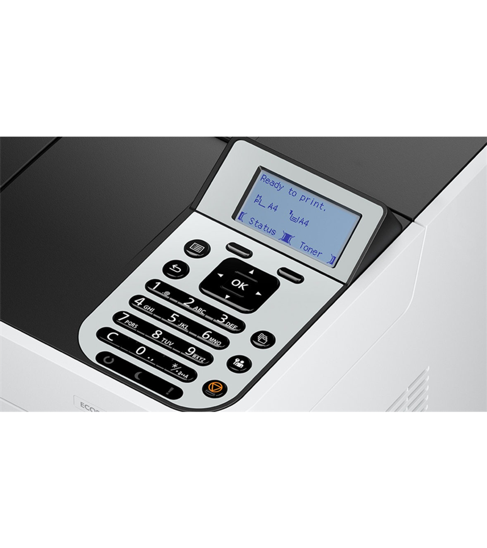 Kyocera ECOSYS PA4500x, Принтер, ч/б лазерный, A4, 45 стр/мин, 1200x1200 dpi, 512 Мб, USB 2.0, Network, лоток 500 л., Duplex, старт.тонер 6000 стр.