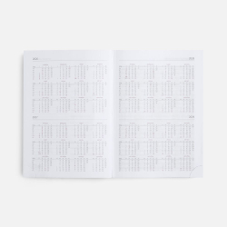 Ежедневник New Nebraska, датированный, черный