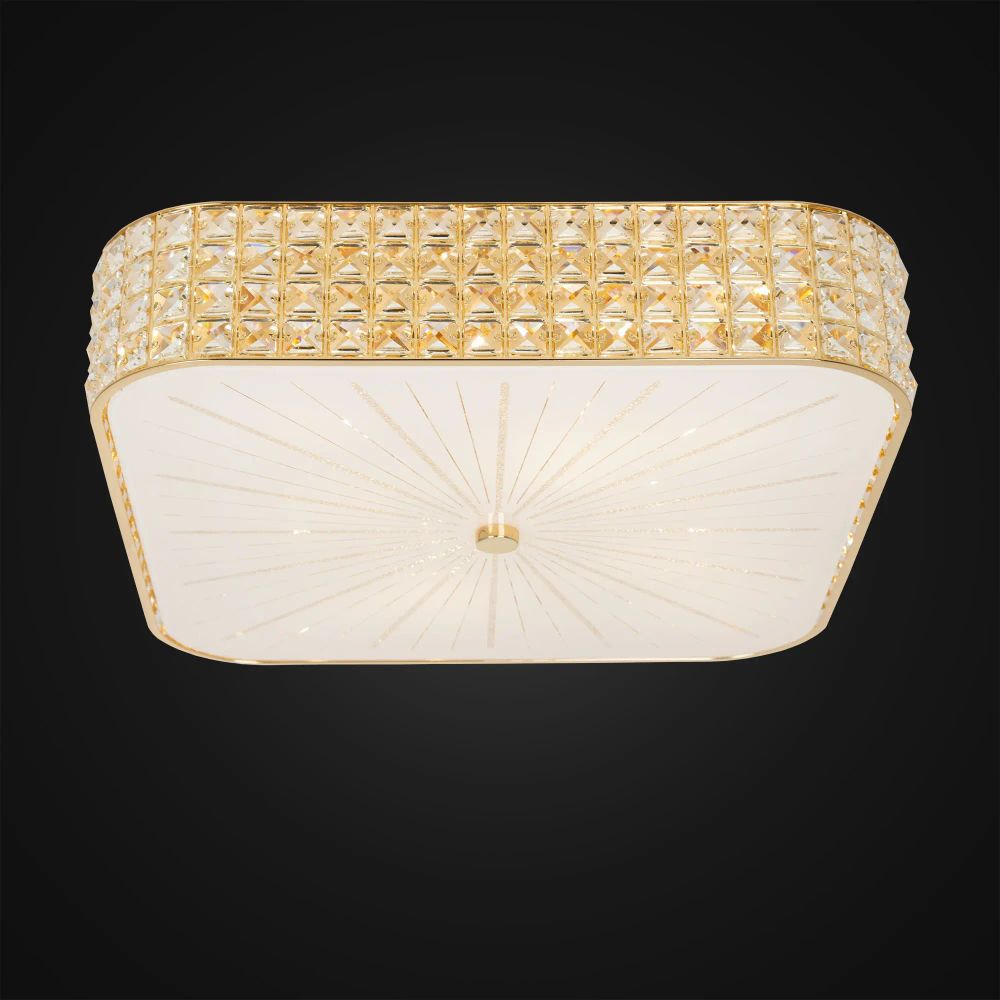 Citilux Портал CL324282 Люстра хрустальная Золото