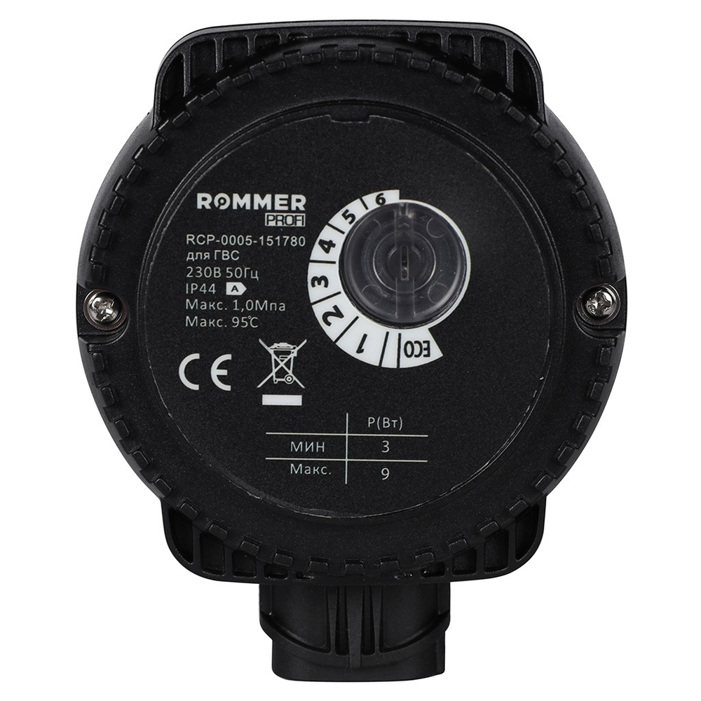 Циркуляционный насос Profi для ГВС, нержавеющая сталь, Rommer RCP-0005-151780