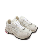 Кожаные кроссовки sharkyd Premiata - экрю(SHARKYD)