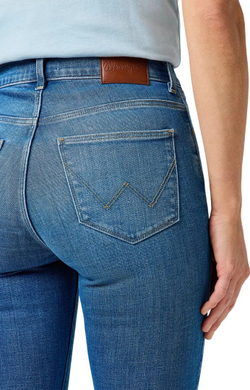 Джинсы Wrangler SLIM WHISPERING WAVES синий