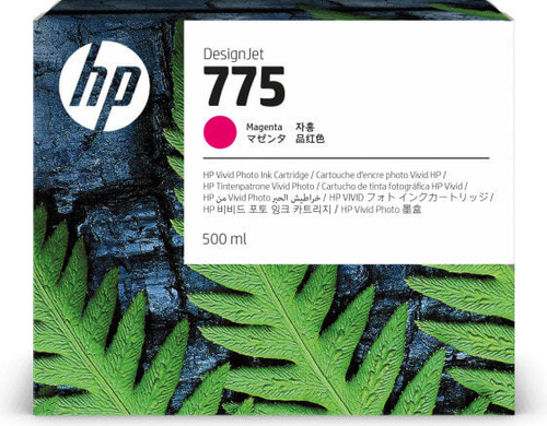 Картридж струйный Пурпурный HP 775 500 мл 1XB18A