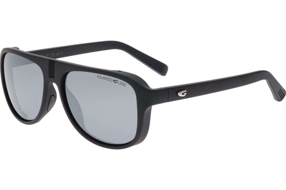 Спортивные очки GOG Fitz Roy / Matt Black / Polarized Silver Lens
