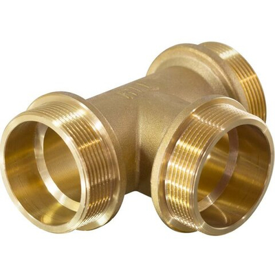 Тройник латун 1" Ш. х 1" Ш. х 1" Ш.   ViEiR (30/10шт)