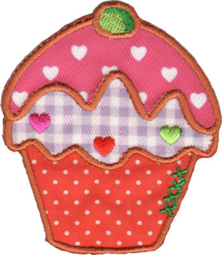 Термоаппликация HKM "Мафин", 7,5 х 4 см, 1 шт