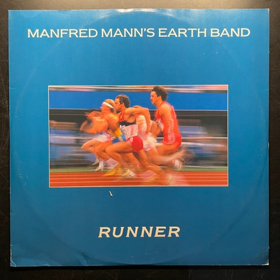 Manfred Mann's Earth Band ‎– Runner (Англия 1984г.) 12", 45 RPM