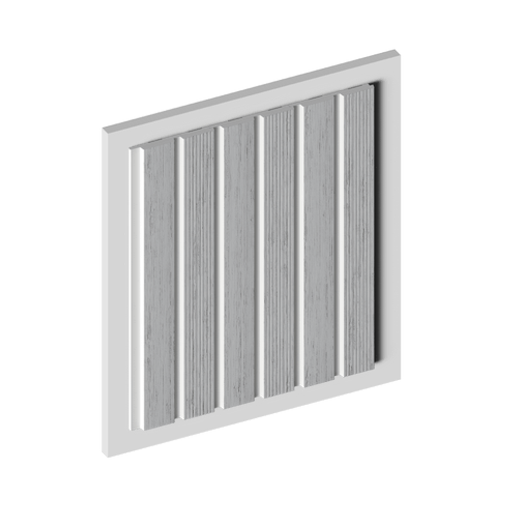 Стеновая панель HiWood декорированная, 270x12 см