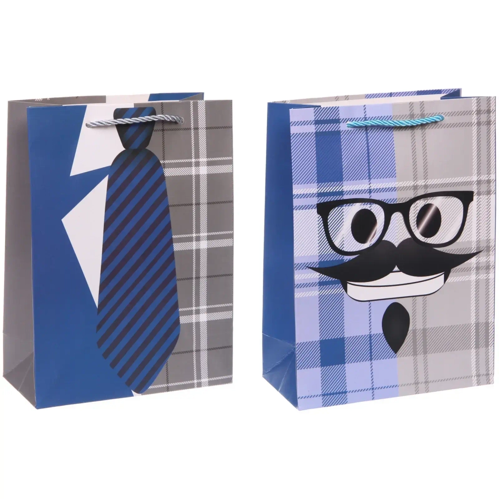 Пакет подарочный «Мужество» 18*24*8.5 см, микс