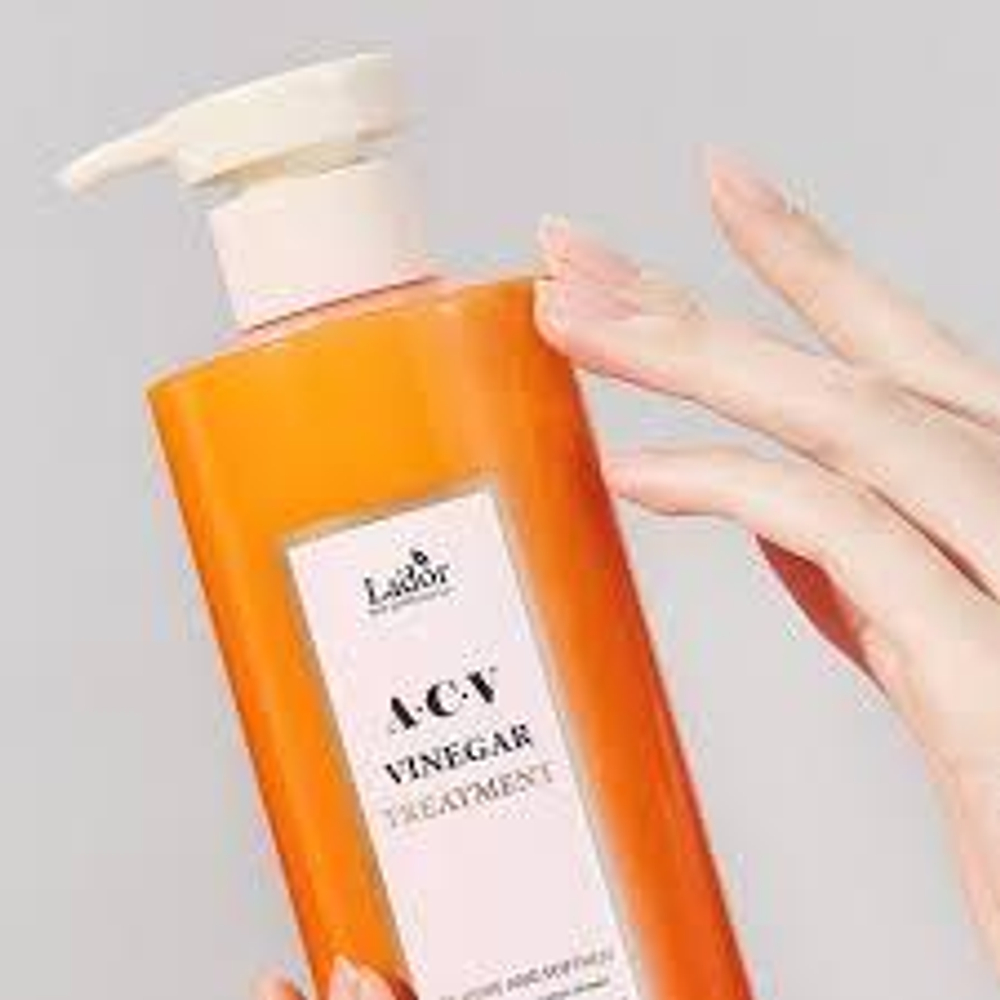 Маска для волос с яблочным уксусом La'dor Acv vinegar Treatment Lador, 430 мл