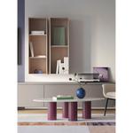 Столик кофейный mojo, 120х65,5 см, сливовый