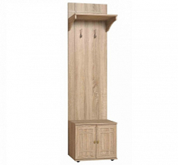 Вешалка Sherlock 74, дуб сонома