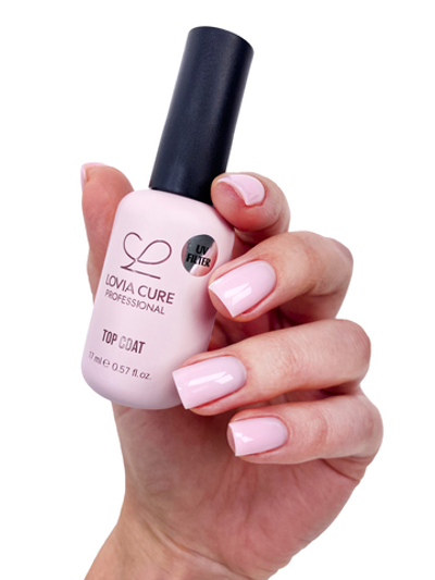 Lovia Cure Protect Glow Top - Топ эластичный с УФ фильтром без л\с, 17мл