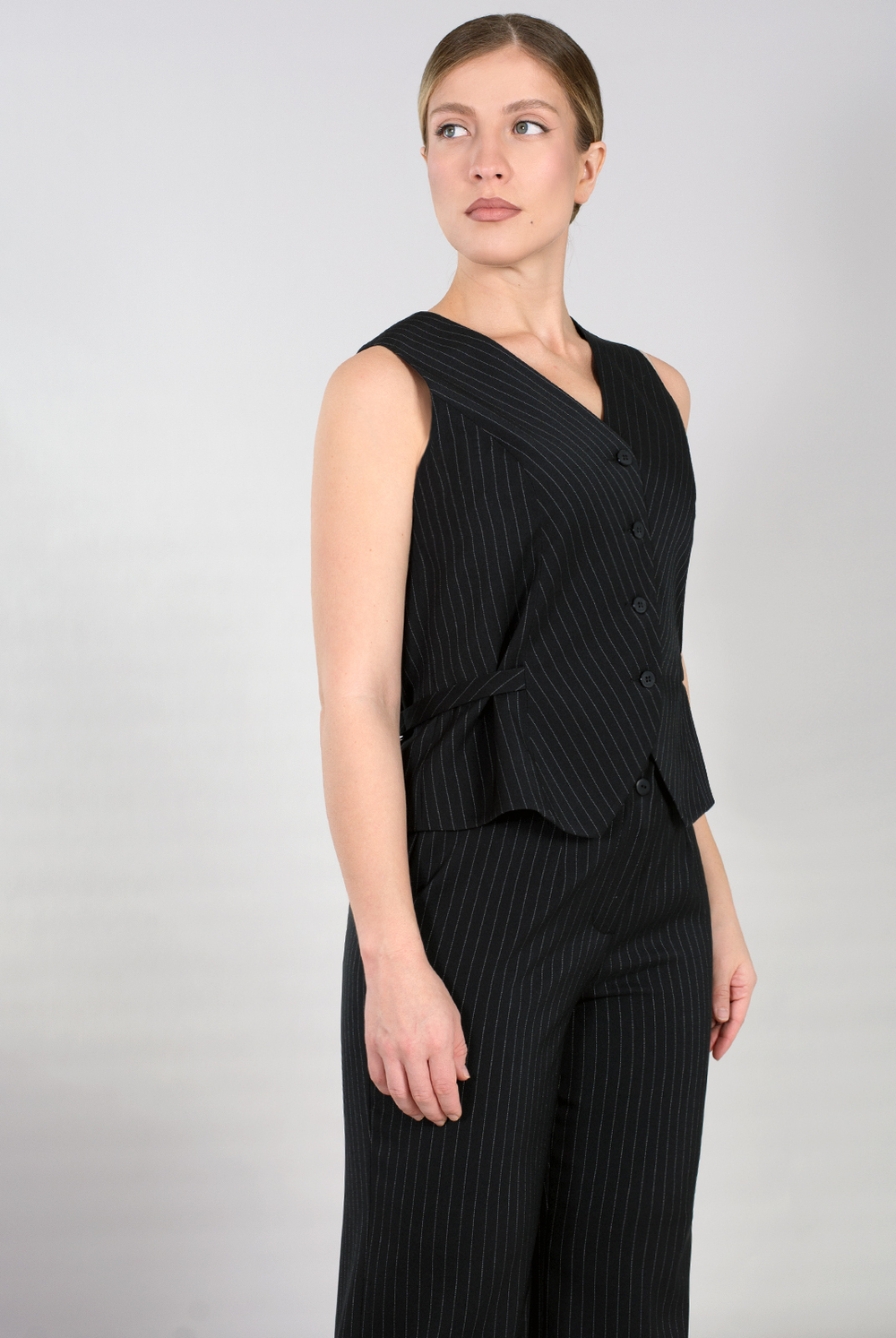 Жилет женский 4437ЛП, черный #87Чер064437ЛП