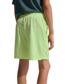 Шорты для мальчика теннисные Nike Boys Dri-FIT Multi - light liquid lime/white