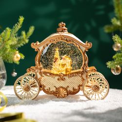 МУЗЫКАЛЬНАЯ СТАТУЭТКА "КАРЕТКА" С LED-ПОДСВЕТКОЙ 26Х11,5Х21,5 СМ