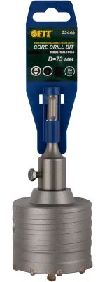 33446 Коронка кольцевая по бетону, хвостовик 110 мм в сборе, 73 мм