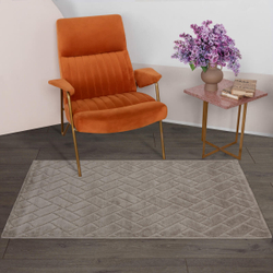 Ковер SOFT 1.4*2 дизайн J742A BEIGE/BEIGE