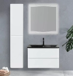 Тумба с раковиной BelBagno ALBANO 80 подвесная Bianco Lucido
