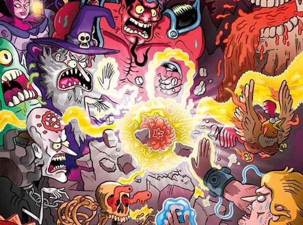 Эпичные схватки боевых магов – черный юмор на вашем столе