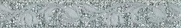 Лента (тесьма) жаккардовая 16.0 мм / 10±0.5 метров, серебро, Gamma TRJ-07
