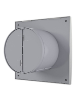 Вентилятор накладной AURA D100 обратный клапан Chrome DICITI