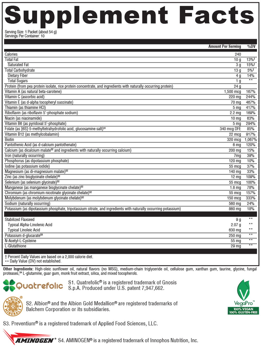 OptiCleanse® Plus Vanilla Delight 10 Servings