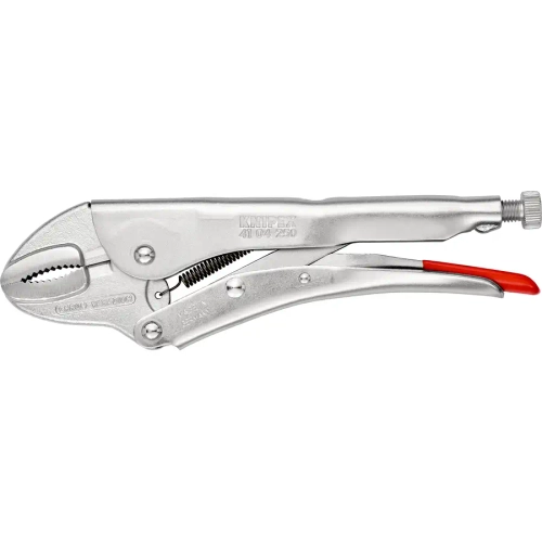 Клещи зажимные никелирование 250 мм Knipex 41 04 250 SB