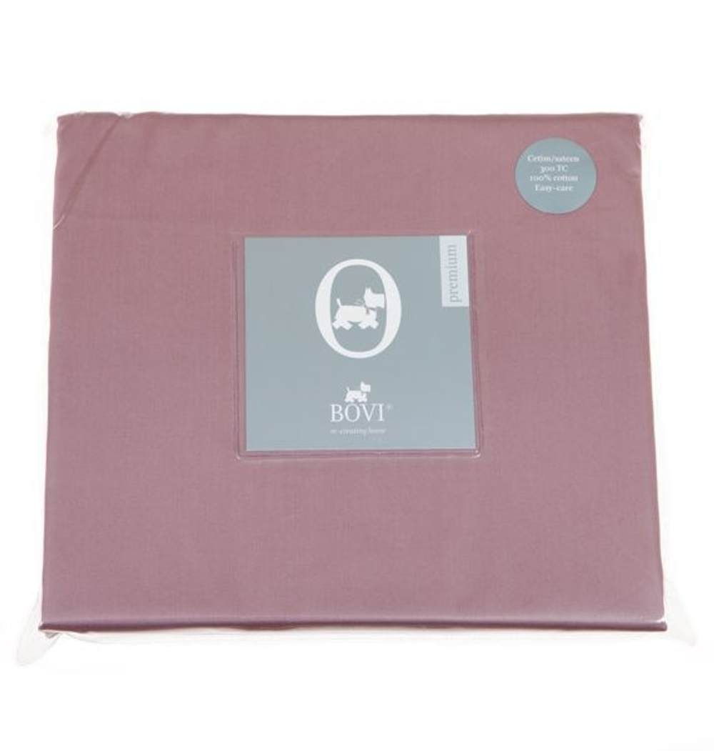 Простыня 240х280 Bovi (SB) Gardenia розово-жемчужная с лиловым Португалия