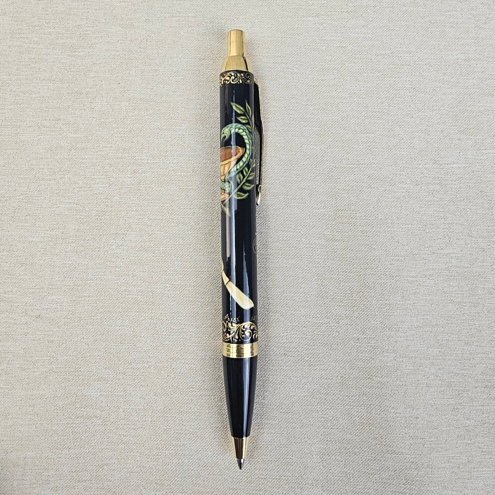 Ручка "Подарок врачу" с ручной росписью Палех