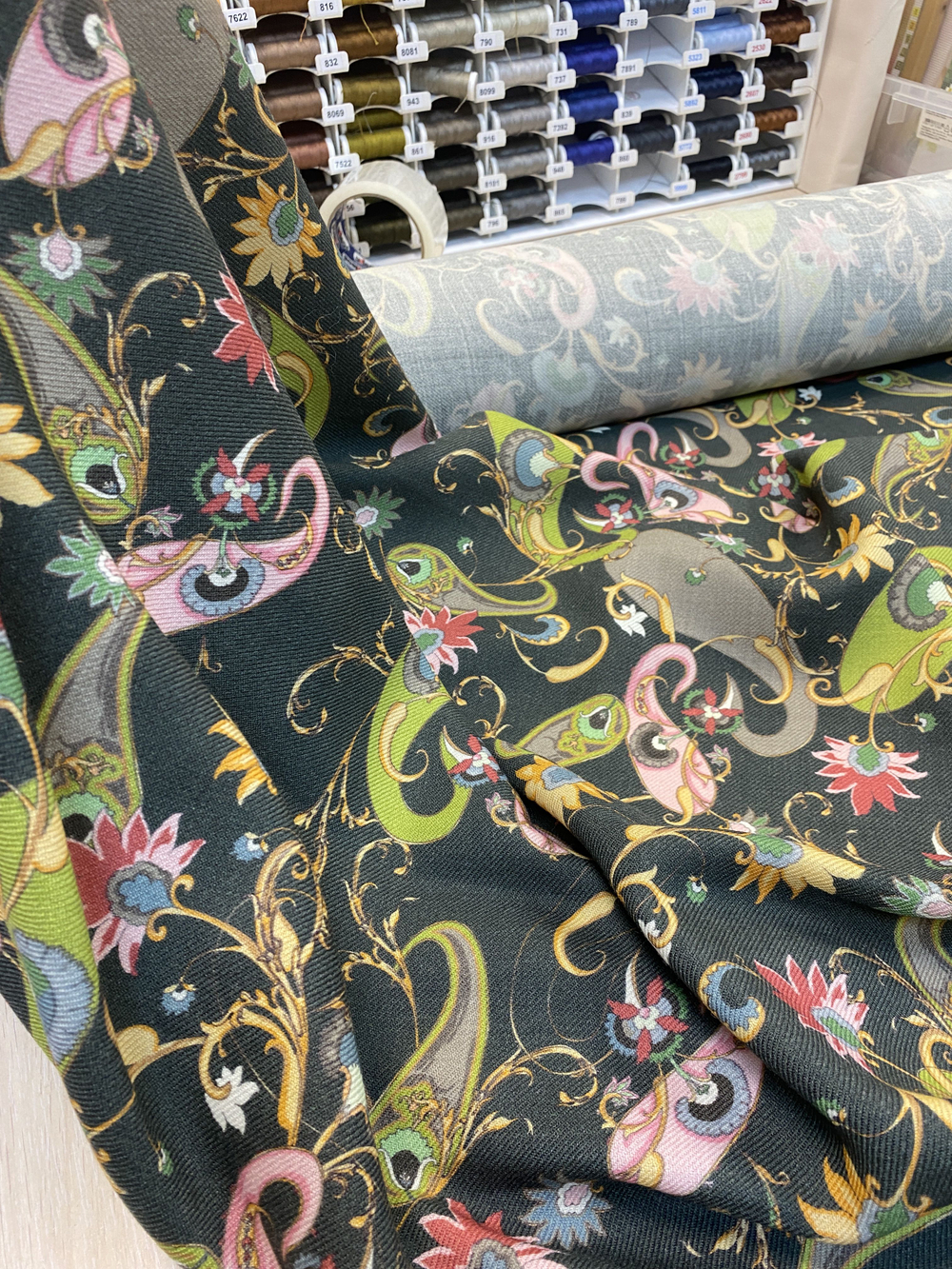 Ткань костюмная (Италия) 100% шерсть ш-150см цена за 1 м