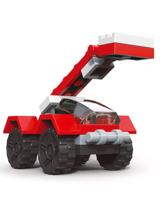 Конструктор Город Пожарная машина 18 деталей