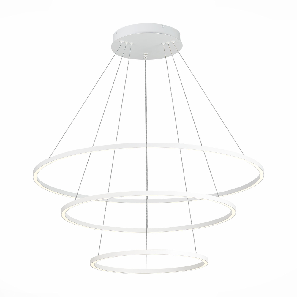 ST605.543.114 Светильник подвесной ST-Luce Белый/Белый LED 1*114W 4000K Подвесные светильники