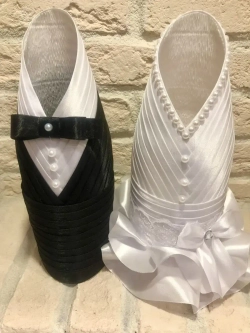 Одежда на свадебное шампанское