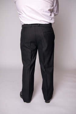 Брюки костюмные мужские серые тёмно-серые зимние теплые утепленные полосатые в полоску демисезонные осенние весенние классические классика теплые шерстяные полушерсть костюмные офисные строгие деловые прямые 62 42 44 размер 8XL 7XL