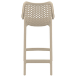 Стул пластиковый полубарный Siesta Contract Air Bar 65, бежевый