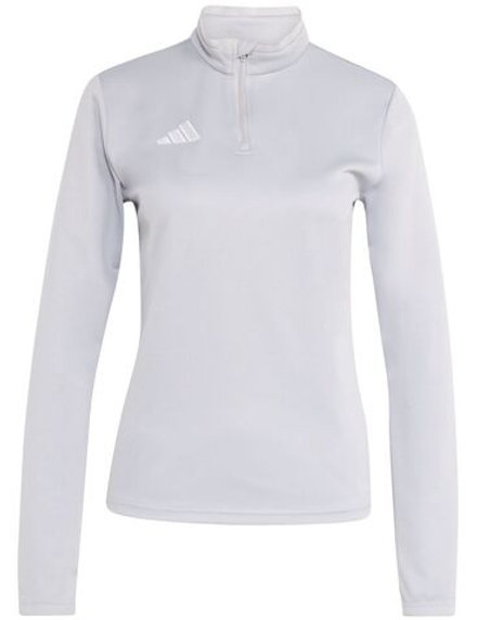 Женская теннисная куртка Adidas Entrada 26 Training - team light grey/white